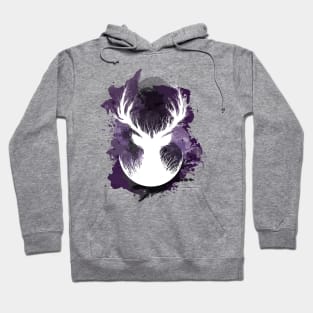 Purple deer Hoodie